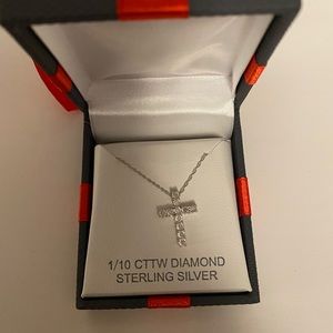 New sterling silver cross